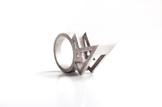designed by parametric | art / 3d printed by Shapeways